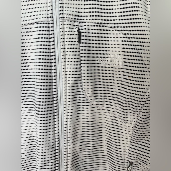 The North Face Apex Bionic Jacket White Black Dot GARDENIA Medium - Picture 2 of 10